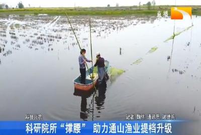 科研院所“撑腰” 助力通山渔业提档升级