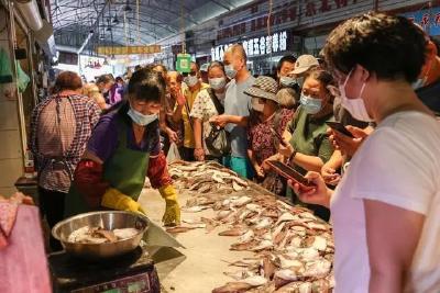 开海季海鲜市场非常“热”！淡水鱼也迎来热卖