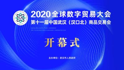 回播 | 2020全球数字贸易大会暨第十一届汉交会开幕式