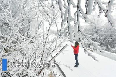 初雪保康 冬日里的水墨画