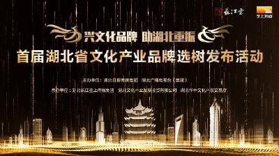 回播 | 首届湖北省文化产业品牌选树发布活动荣耀揭晓三个“十强”名单
