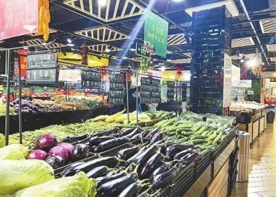 江城各大商超设“春供”专区 “平价菜”低于市场价