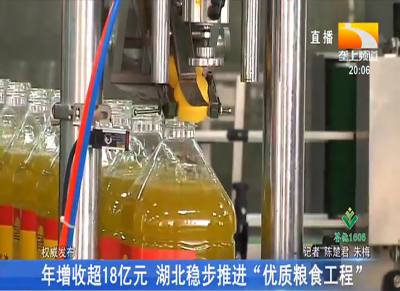 年增收超18亿元 湖北稳步推进“优质粮食工程”