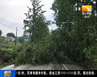 湖北多地遭遇强降雨 多部门紧急排险救援