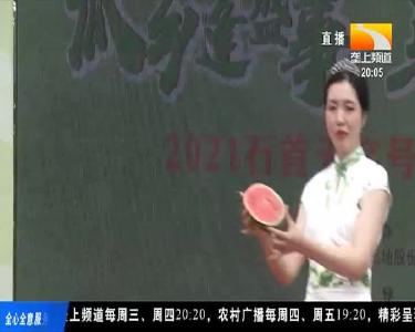 石首西瓜甜蜜上市 合作社乡亲欢庆丰收