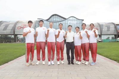 湖北首批9名奥运健儿出征东京