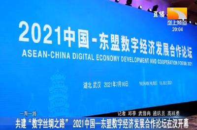 共建“数字丝绸之路” 2021中国一东盟数字经济发展合作论坛在汉开幕
