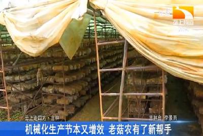 机械化生产节本又增效 老菇农有了新帮手