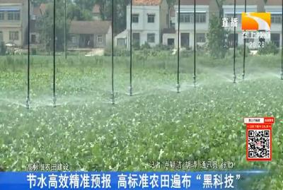 节水高效精准预报 高标准农田遍布“黑科技”