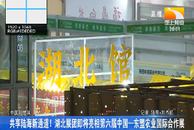 共享陆海新通道！湖北展团即将亮相第六届中国—东盟农业国际合作展
