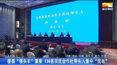 提高“领头羊”素质 134名农民合作社带头人集中“充电”