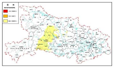 7月3日至4日，鄂中部分地区存在地质灾害风险