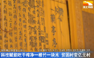 科技赋能吃干榨净一根竹一块木 贫困村变亿元村