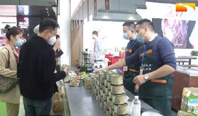 预制菜美食馆首次亮相农博会 各路美味佳肴“打擂台”