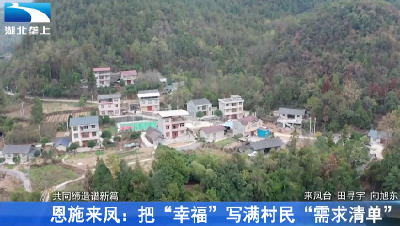 恩施来凤：把“幸福”写满村民“需求清单”