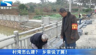 鄂州梁子湖村湾怎么建？ 乡亲说了算！