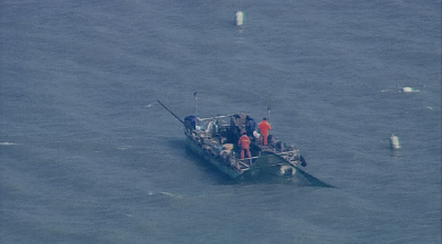 新年首次“飞”巡，非法捕捞难以遁形