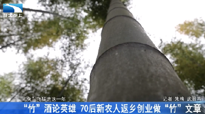 “竹”酒论英雄 70后新农人返乡创业做“竹”文章