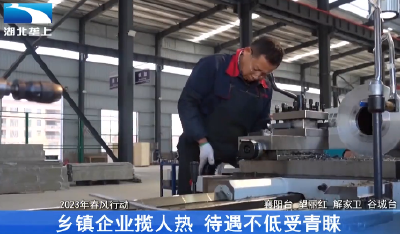 乡镇企业揽人热 待遇不低受青睐