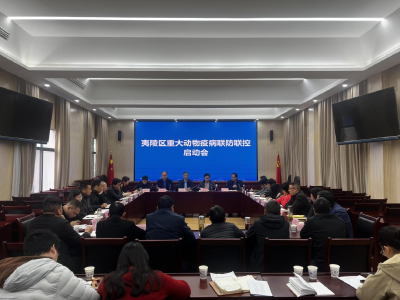 湖北夷陵启动动物疫病联防联控小区试点工作