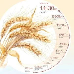 首超1.4万亿斤，沉甸甸的丰收答卷