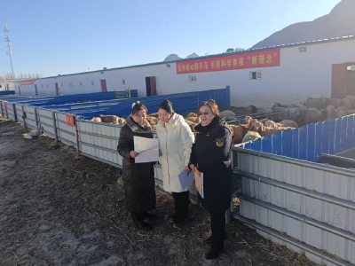 新疆克州阿合奇县扎实开展动物防疫法宣传活动