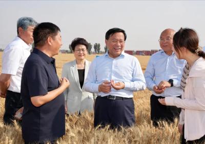 韩俊部长强调：加大精量播种机等先进农机具推广力度