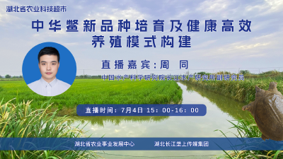 回播 | 中华鳖新品种培育及健康高效养殖模式构建