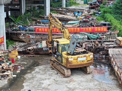 广州南沙区开展清查涉渔“三无”船舶联合行动