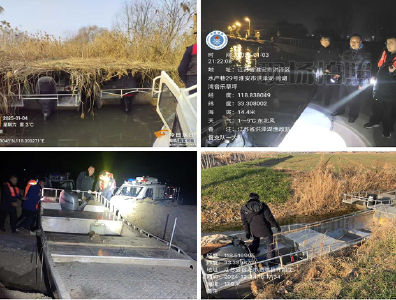 洪泽湖“冬季亮剑-破冰行动”持续维护湖区禁捕退捕管理秩序