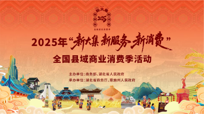 回播 | 2025年“新大集 新服务 新消费”全国县域商业消费季活动启动仪式