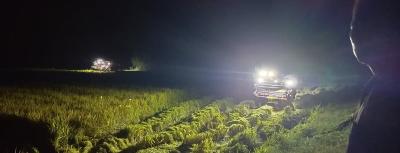 应城义和镇连夜抢收 确保稻谷颗粒归仓