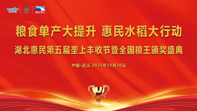 回播 | 湖北惠民第五届垄上丰收节暨全国粮王颁奖盛典