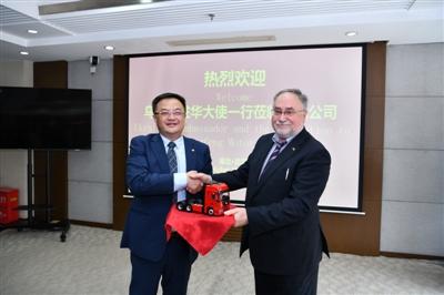 乌克兰驻华大使访问东风 尤峥出席交流座谈会