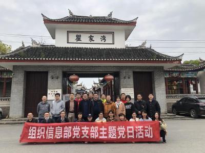 公司机关党委组织信息部党支部在革命老区开展党史学习教育
