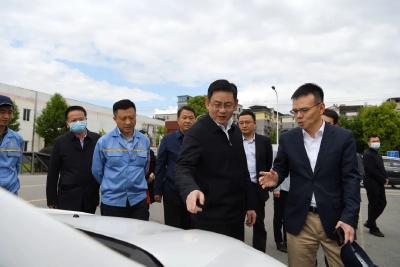 新任十堰市委书记胡亚波调研东风公司十堰基地