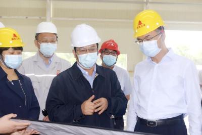 十堰市长黄剑雄调研东风零部件集团重大建设项目