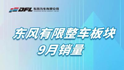 东风有限前三季度累计售车超百万辆 
