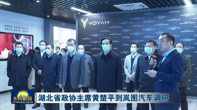 湖北省政协主席黄楚平到岚图汽车调研