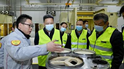 东风商用车领导班子到基层调研品牌向上战略落实情况