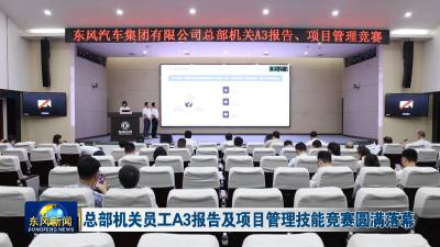 总部机关员工A3报告及项目管理技能竞赛圆满落幕
