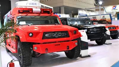 东风猛士参展第二十二届中国国际石油石化技术装备展览会