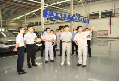 温树忠在东风鸿泰调研