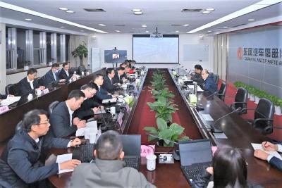 陈昊在东风零部件集团调研