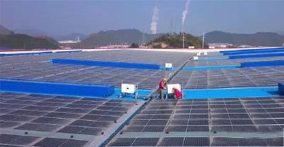22兆瓦！“能发电的屋顶”在东风零部件集团十堰工业园正式并网运行