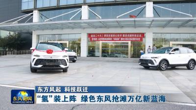 东方风起 科技跃迁   
氢装上阵 绿色东风抢滩万亿新蓝海