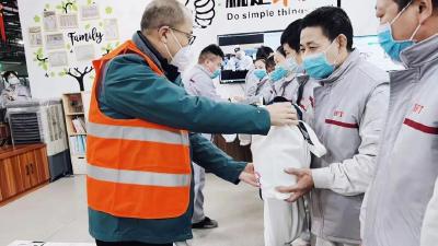 陈昊在东风马勒、东风汤姆森开展安全生产、疫情防控检查