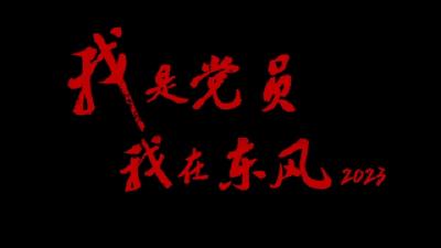 我是党员  我在东风