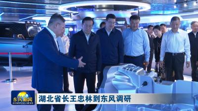 湖北省长王忠林到东风调研