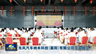 东风汽车纳米科技（襄阳）有限公司工会成立